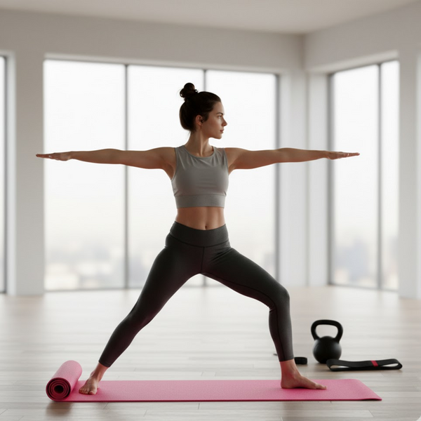 Yoga Mat Eco-Friendly For Fitness Exercise Workout Gym with Non-Slip (180x60xcm) Color may very